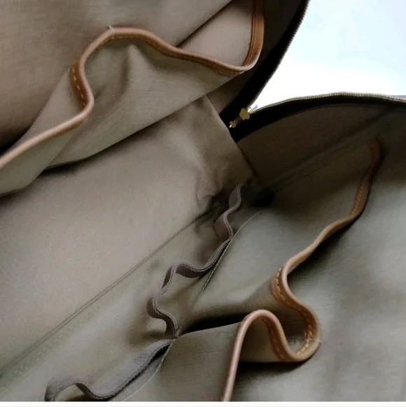 Louis Vuitton Deauville Brown Monogram Handbag- AUTHENTIC - Picture 7 of 10